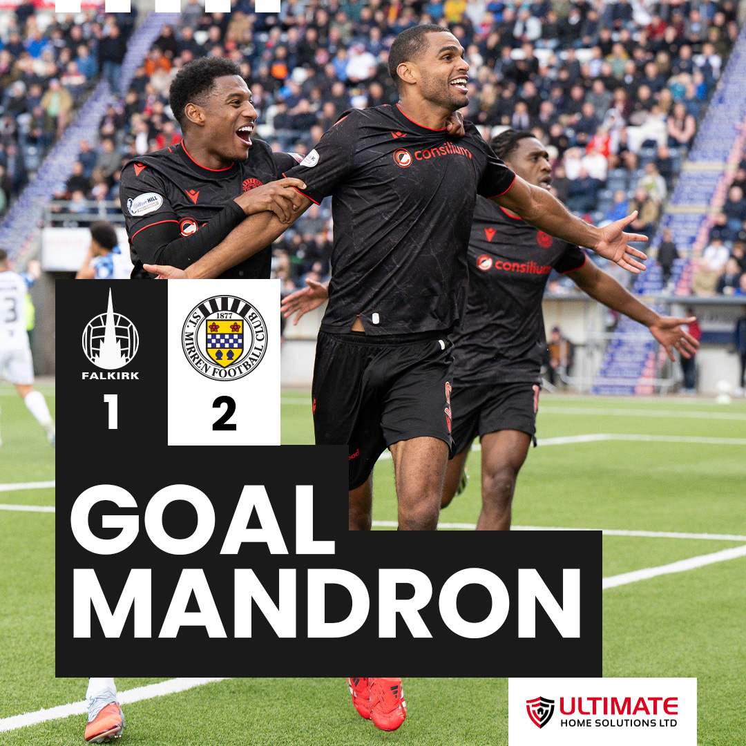 ⏪ Mikael Mandron securing the points on our last visit to the Falkirk Stadium.