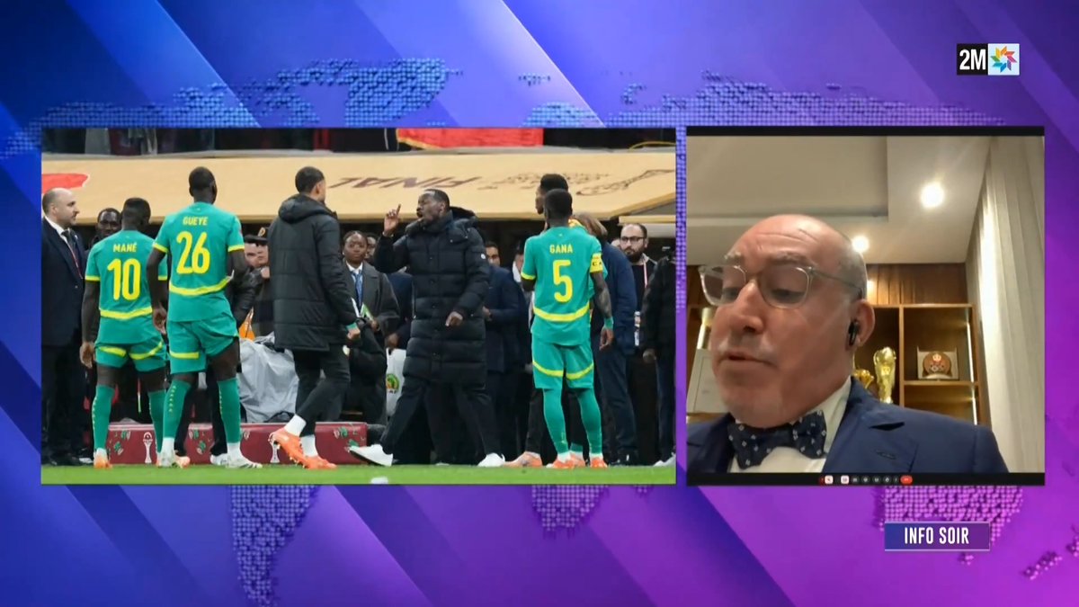 🇲🇦🇸🇳| Karim Adyel, arbitre auprès du Tribunal Arbitral du Sport 🇨🇭 (TAS), justifie la pertinence de la décision rendue par le jury d’appel de la Confédération Africaine de Football (CAF) attribuant le titre de Champion d'Afrique au Maroc 🇲🇦.