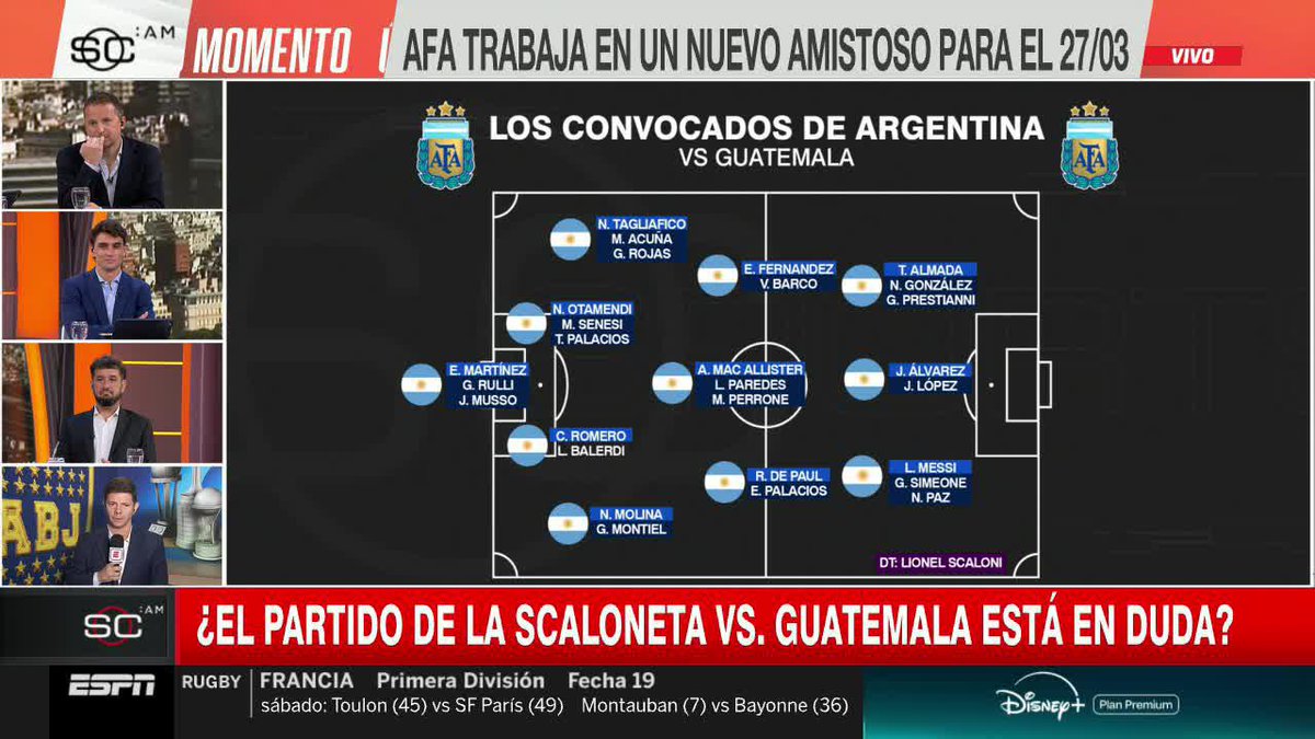 Atención a la información que cuenta Diego Monroig: ¿puede correr riesgo el amistoso ante Guatemala? 📺 #SportsCenterAM | #DisneyPlus Plan Premium