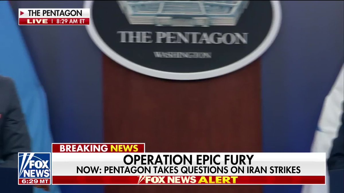 BREAKING: "There's a reason we call Iran the number one state sponsor of terrorism." "They invest it in tunnels, and they invested in missiles and they invested in launchers and UAVs. And we are destroying and degrading that." — Secretary of War Pete Hegseth