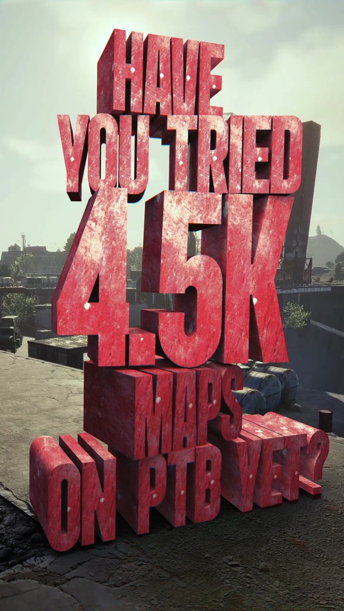 If you haven't given Bigger Maps a shot on Public Test Branch, here's a reminder!