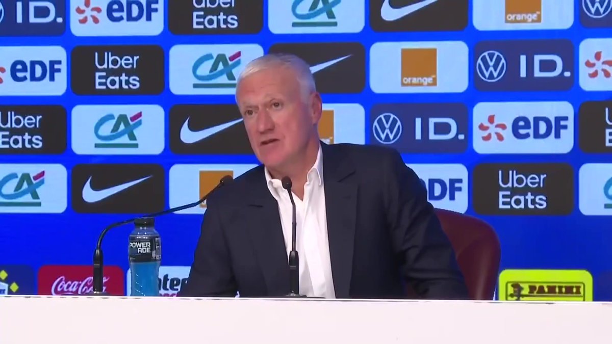 💬​ Didier Deschamps interrogé sur l'absence de Matthieu Udol