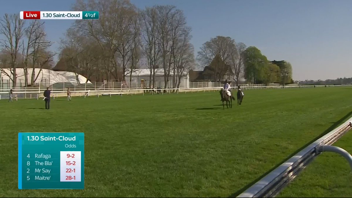 Excellent horsemanship by Christophe Soumillon! 👏