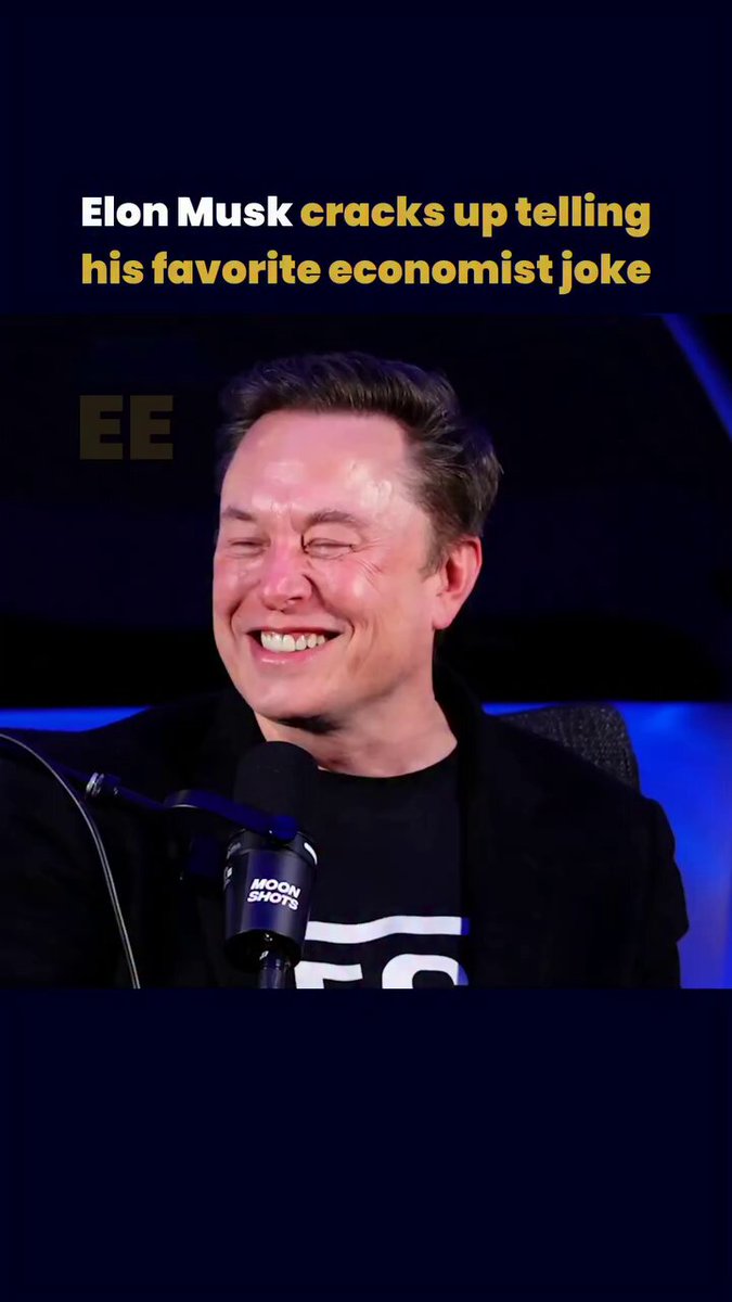 Elon Musk tells his favorite economist joke.