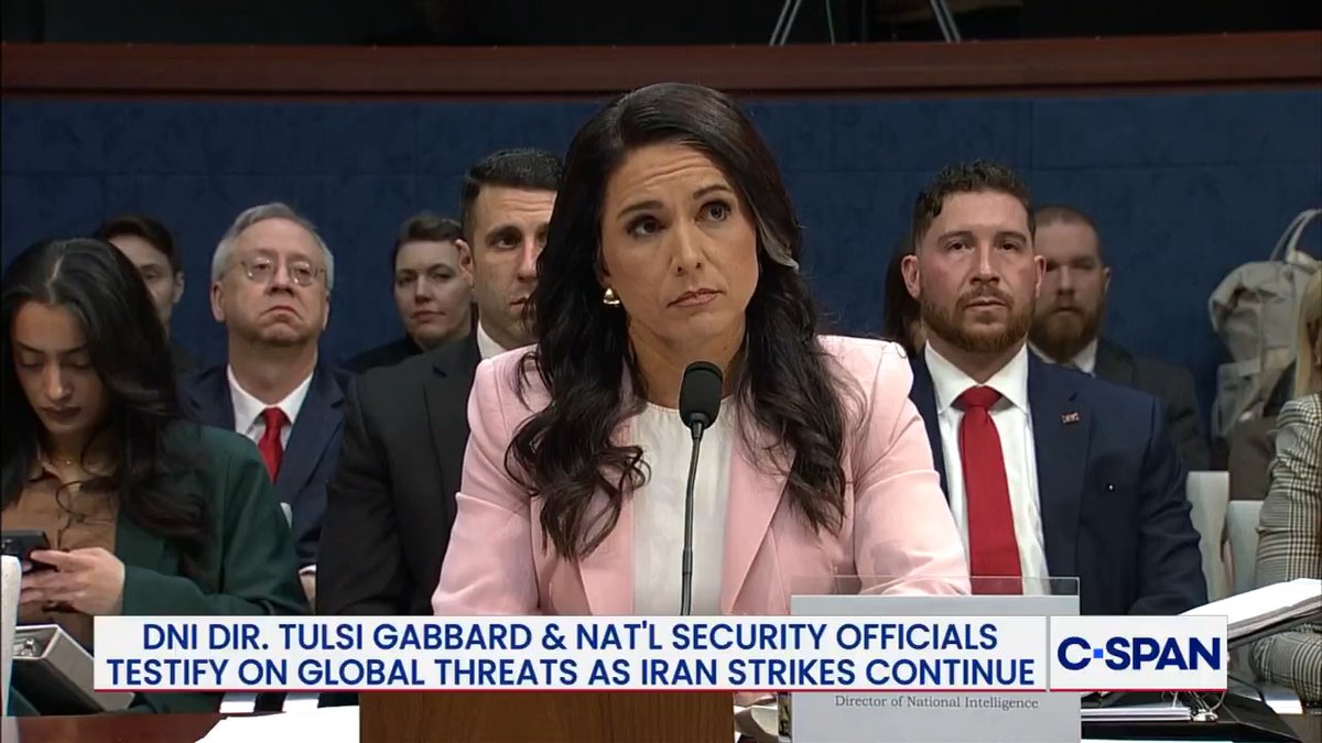 Rep. @JoaquinCastroTX: "What does the Intelligence Community assess Israel's goals in this war to be?" DNI Tulsi Gabbard: "Disabling the Iranian leadership." Castro: "Do you know whether Israel is supportive of the President's goal to make a deal?" Gabbard: "I don't know."