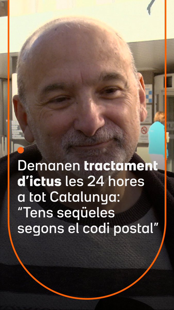 “Tenim seqüeles segons el codi postal.” El Francesc va tenir un ictus de nit i a l'hospital de Tarragona no li van poder fer una trombectomia. El van dur a Barcelona i, en el trasllat, va empitjorar. Reclamen que el servei funcioni les 24 hores a Tarragona