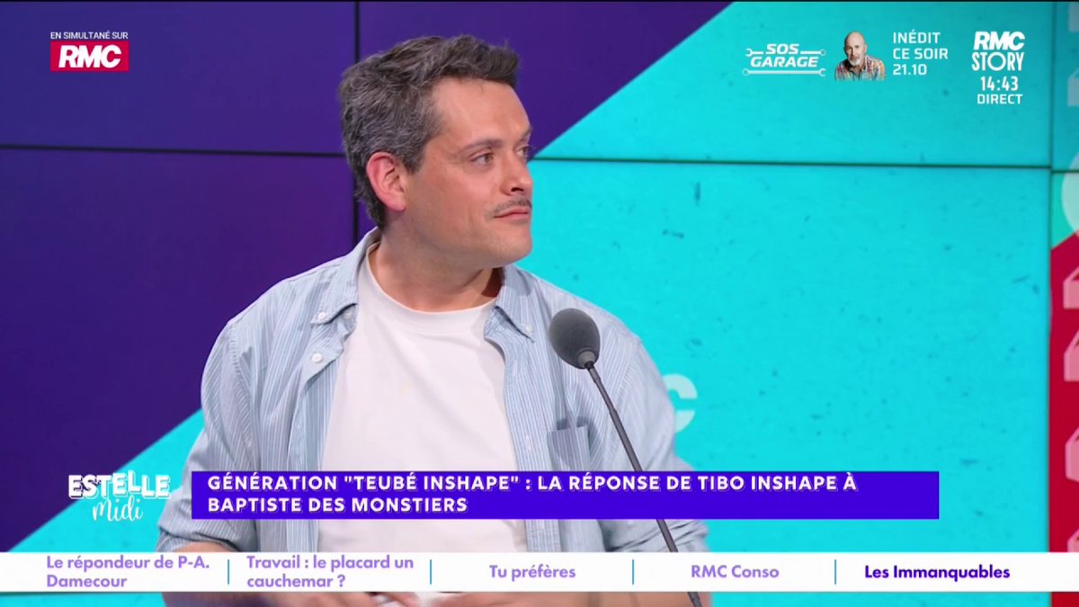 💪 La réponse de Baptiste des Monstiers à Tibo InShape 🎙️ "Ce que j'explique, c'est l'idée d'être dans l'apparence... À force de voir des gros muscles, on peut générer des complexes ! J'ai eu des messages violents. J'ai été condescendant, ça ne vaut pas de dire à mes enfants que je suis un faible"