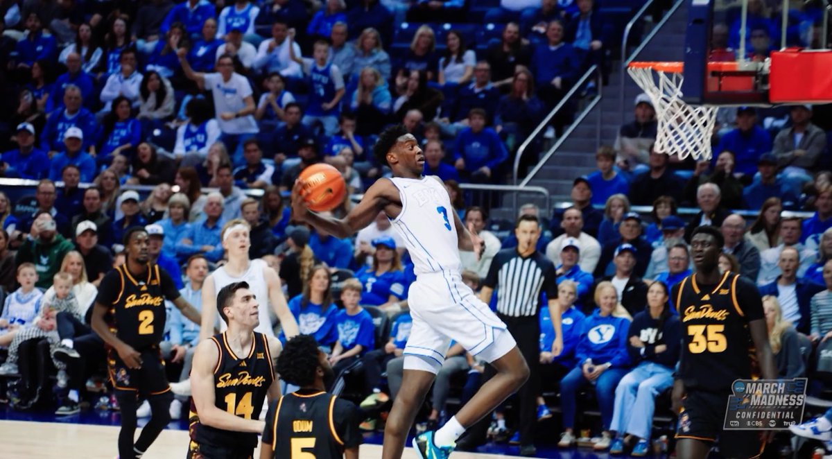 “I eat, live, breath basketball.” Through all the pressure that has come with his rise to stardom, AJ Dybantsa is right where he’s always wanted to be: in the big dance with BYU Men's Basketball.