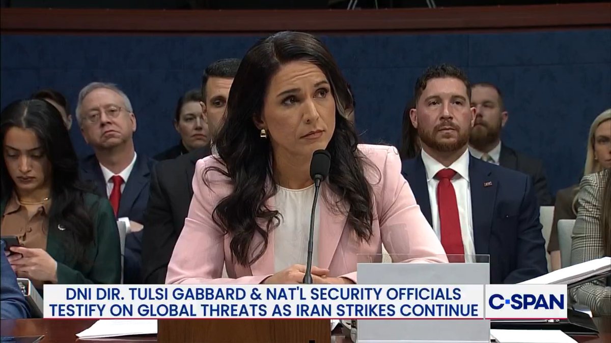 .Ami Bera, M.D.: "Do you still believe that strikes against Iran that don't have congressional authorization constitute an illegal and unconstitutional act of war?" DNI Tulsi Gabbard: "It is essential that I do not allow any of my personal views… to color or bias the intelligence."