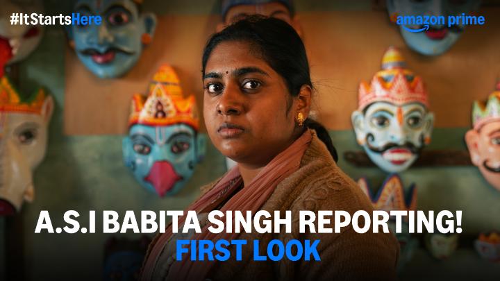 A.S.I Babita Singh Reporting!: When an under-estimated cop visits her in-laws' for the first time, she finds herself torn between uncovering the truth in a murder investigation and the hidden lies in her own marriage #PrimeVideoPresents #ASIBabitaSinghReportingOnPrime #ItStartsHere