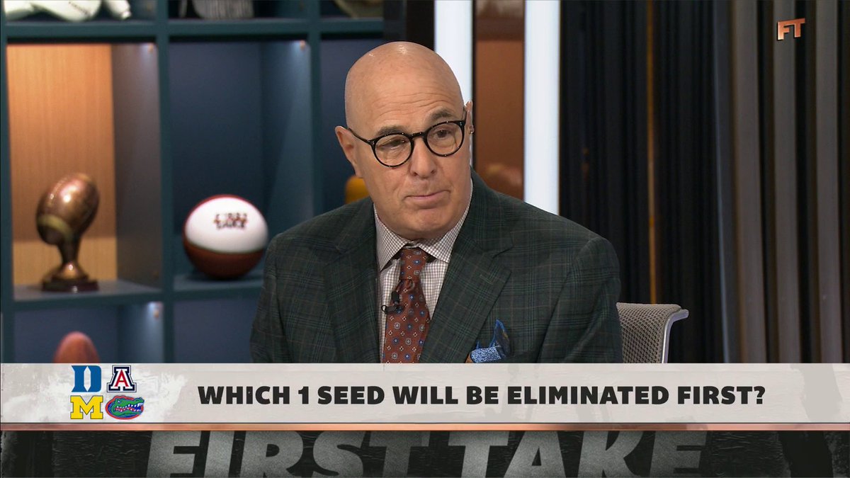 "That is the toughest bracket in all of college basketball. I'm not sure that Duke gets past either St. John's or Kansas." —Seth Greenberg on Duke being the first 1 seed to fall 👀