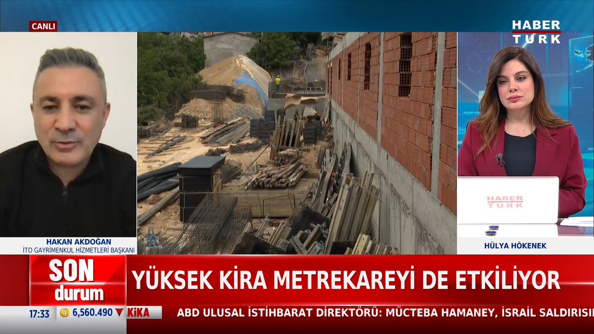 📌Metrekare küçülüyor fiyat büyüyor: Küçük ev trend mi yeni normal mi? İTO Gayrimenkul Hizmetleri Başkanı Hakan Akdoğan #AkşamHaberleri'nde Hülya Hökenek İncedursun'e değerlendirdi.