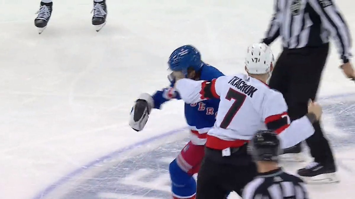 Brady Tkachuk in 2022: drops the gloves at centre ice, scores the tying goal with a minute left in regulation, then wins it in overtime on a breakaway. Where did this version of my captain go?