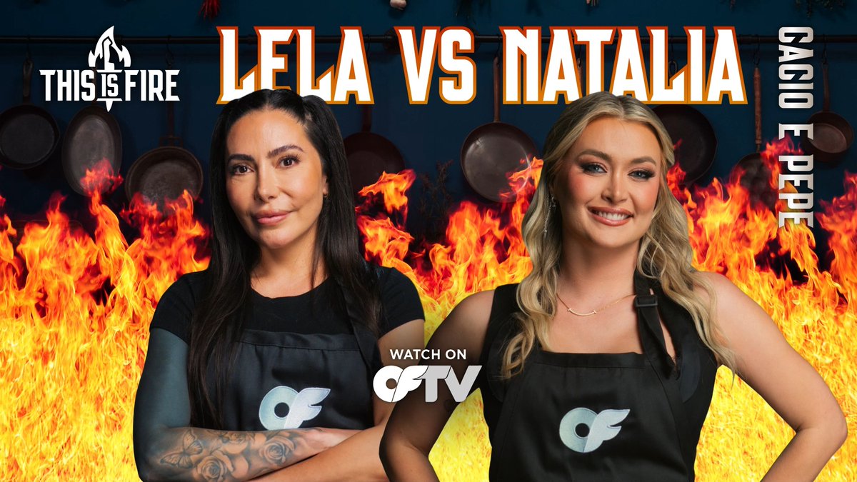 We're cooking with the stars 🤩 Catch Lela Star & Natalia Starr on the new #ThisIsFire! Stream FREE: