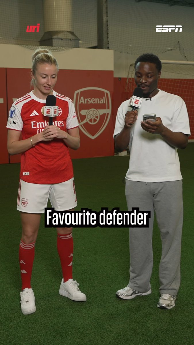 Leah Williamson loves playing against Spurs 😅💪
