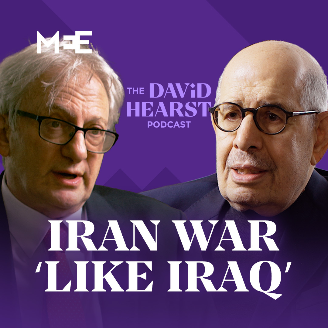 Former IAEA chief Mohamed ElBaradei says the Iran war is “illegal” and echoes Iraq. “We saw a complete deception… and yet they went to war and destroyed a country.” Speaking on The David Hearst Podcast ↓