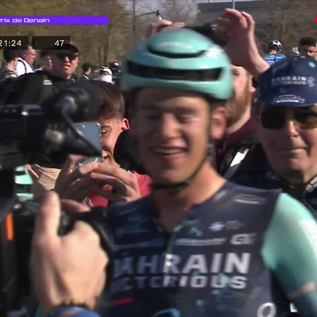 Appear weak when you're strong, nr. 1 lesson by cyclist Sun Tzu. 👨🏻🏫 Hagenes took the bait and was passed like a junior by Segaert. The French commentators saw it coming and were dying of laughter like the rest of us LOL. #GPDenain