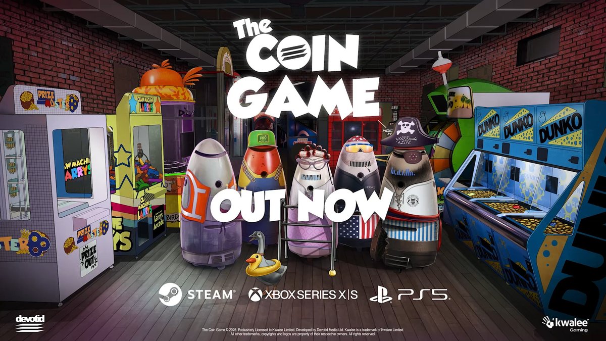 The Coin Game 1.0 is finally here! 🙌 🏔️New locations 🚘New vehicles ☎️New Survivor mode "transport phonebooth" 🪙and more! Available on Steam, XBOX &amp; PS5 !!
