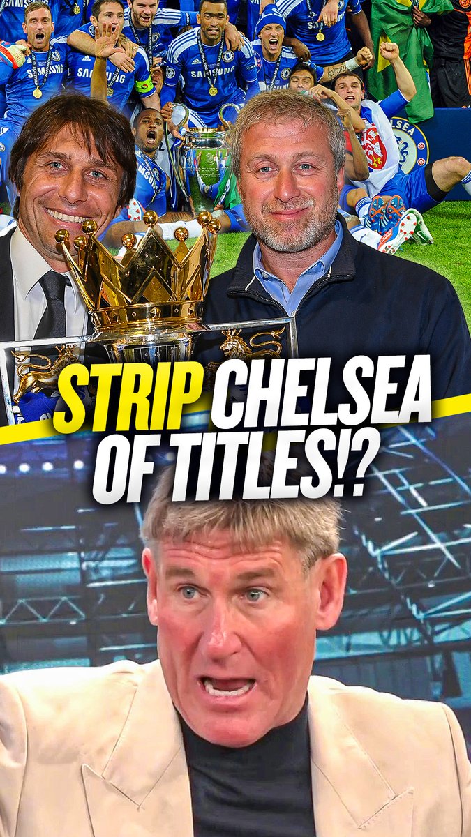🤷♂️ "It's easy to be pious about it by saying 'annul this' and 'do this'!" 🏠 "If you don't clean house, you damage the brand! But if you do clean house..." Simon Jordan responds to calls for #CFC to be stripped of trophies won during Roman Abramovich's ownership! 👀