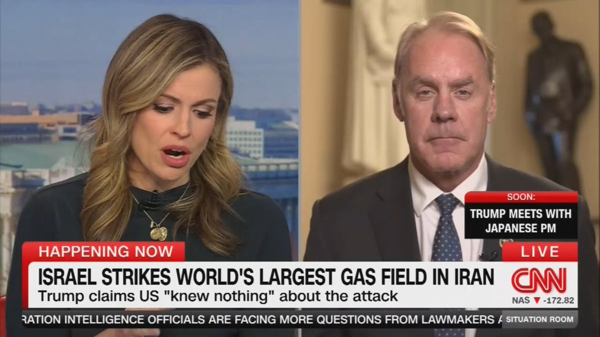 GOP Rep. Ryan Zinke: High fuel prices results in higher fertilizer prices. Higher fertilizer prices result in higher food prices. So at the core of inflation, when prices raise, either at the gas pump or fuel, Americans see it.