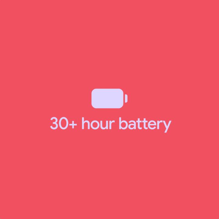 Don't miss the good part. Google #Pixel10a 🔋 can last over 30 hrs¹ ¹Battery life depends upon many factors and usage of certain features will decrease battery life. See and for additional important info.
