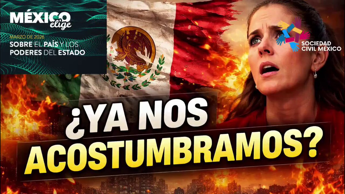 México no está “mejorando”, México está aguantando. 📉 Si la corrupción ya es vista como el problema #1, si 75.8% percibe corrupción en el gobierno, si 77% ve peor la seguridad y 73.6% siente estancada o peor la economía, entonces no hay relato que tape la realidad: las familias mexicanas viven con más miedo, más caro y con menos confianza. YouTube para compartir: Le echamos un ojo al reporte de México Elige y te compartimos nuestras reflexiones en este video. 👇🇲🇽