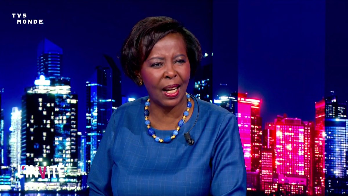 "Je suis très heureuse de me représenter pour un nouveau mandat lors du prochain sommet de la Francophonie" Louise Mushikiwabo secrétaire générale de la #Francophonie sur @tv5monde avant le sommet de la Francophonie au Cambodge #Mon20Mars La Francophonie #OIF #Mushikiwabo
