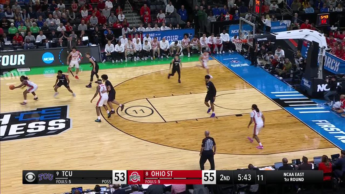 AMARE BYNUM OH MY 😱 #MarchMadness Ohio State Hoops