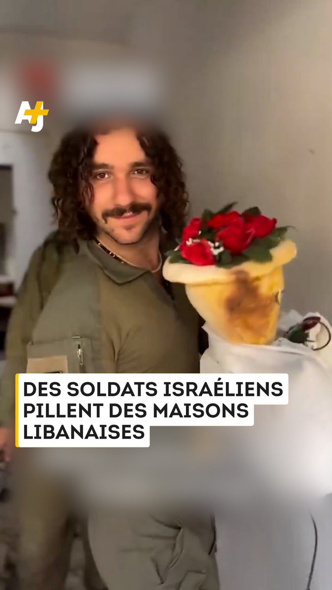 🇮🇱🇱🇧 FLASH | Des soldats israéliens se filment en train de piller et de saccager des maisons au Liban. (AJ+)