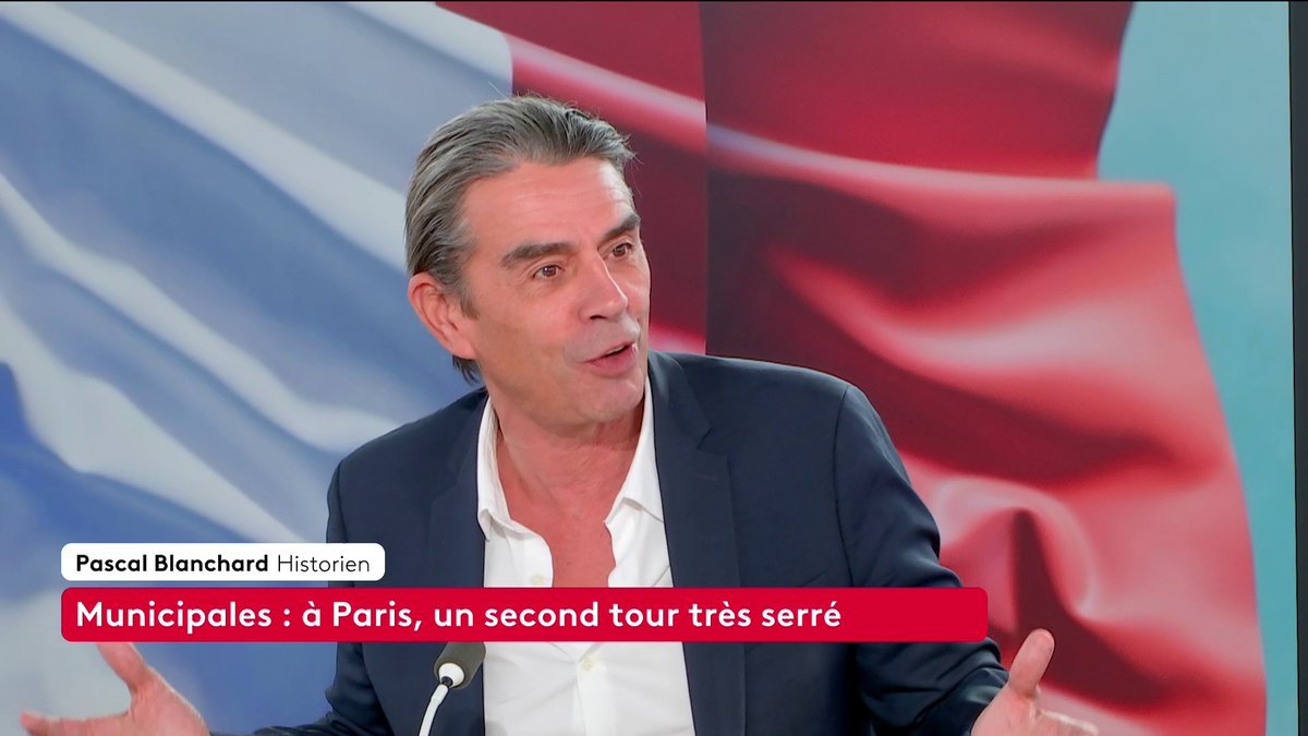 🔴 🗣️ Élections municipales à Paris : "Si Grégoire à Paris passe, il a gagné sans LFI [...] et si de l'autre côté Dati gagnait, ça veut dire que l'union des droites permet de gagner", estime l'historien Pascal Blanchard. #ToutEstPolitique #Canal16