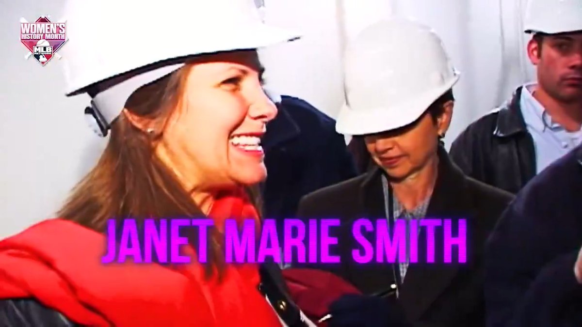 Janet Marie Smith is a key voice behind the architecture of numerous ballparks around America, including Camden Yards and Dodger Stadium! #WomensHistoryMonth