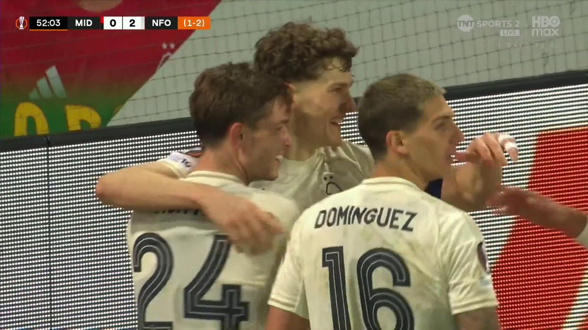 Ryan Yates hits one from distance to tip the tie in Nottingham Forest's favour 🔥 📺 TNT Sports &amp; discovery+ UK