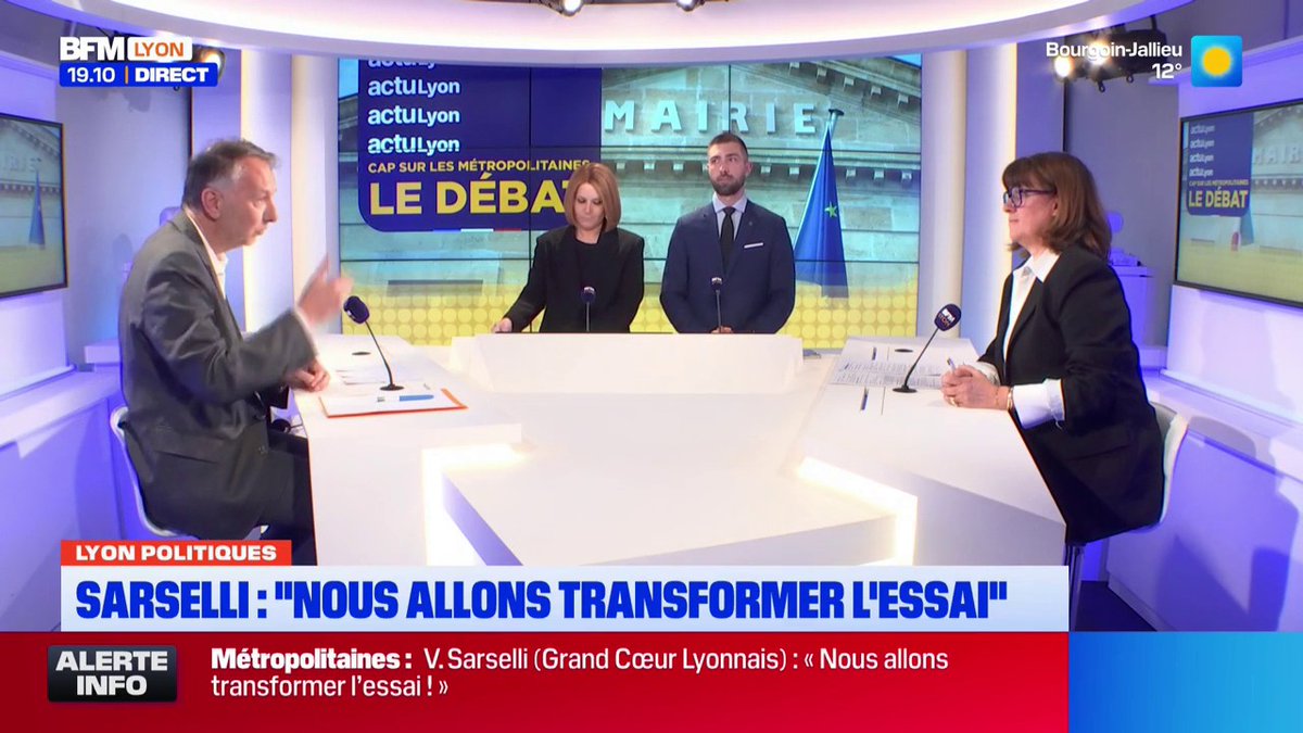 💬 "Votre condescendance, ça fait six ans que je la subis" Bruno Bernard (Union de la gauche et des Écologistes) et Véronique Sarselli (LR) débattent ce jeudi 19 mars sur BFM Lyon (en partenariat avec Actu Lyon), à l'occasion de l'entre-deux-tours de l'élection.