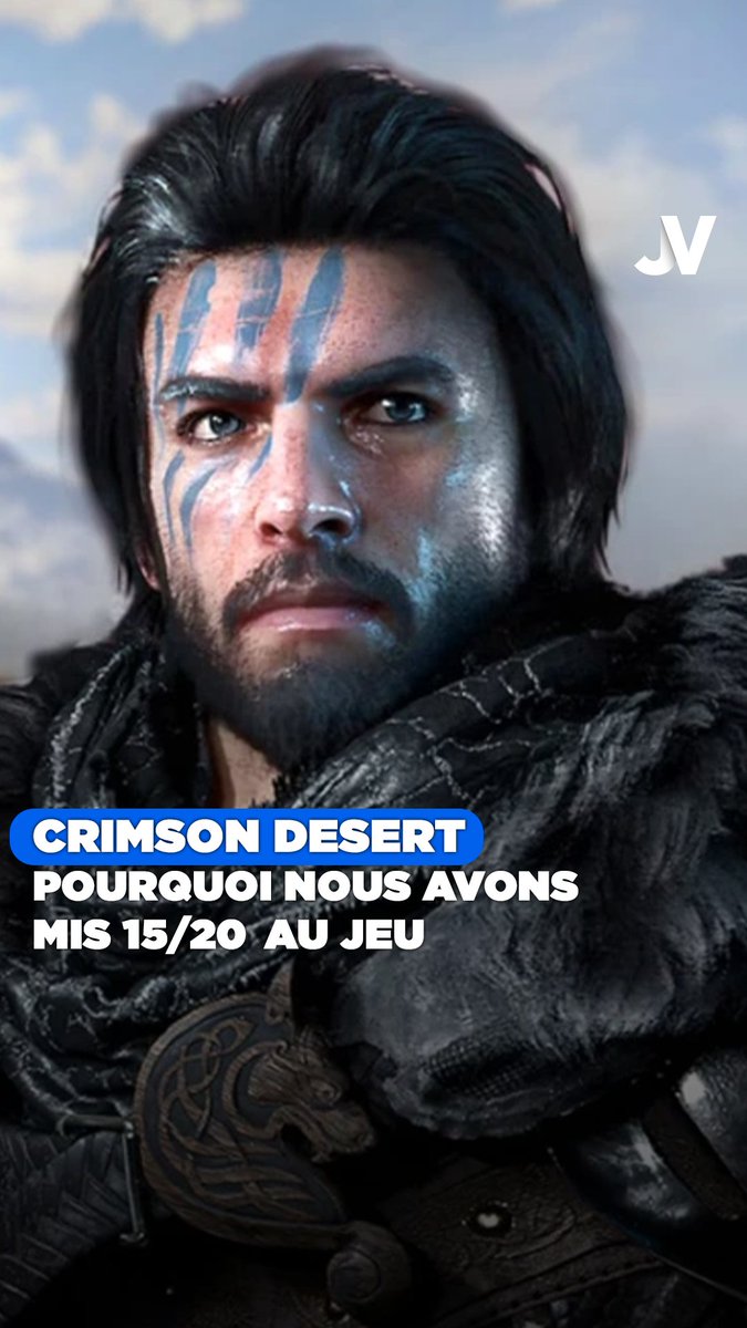 Oui, nous avons mis 15/20 à Crimson Desert. Explications. 👇