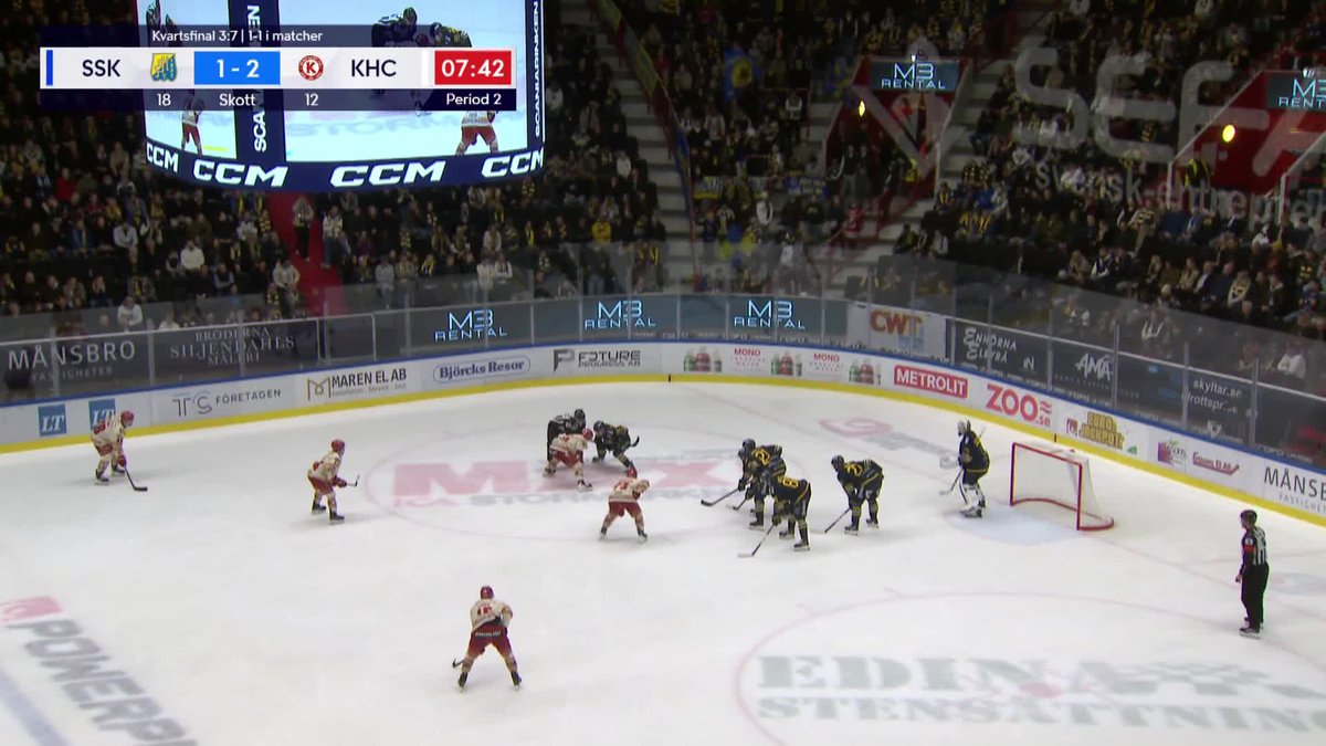 Kyligt backhandmål från George Diaco när Kalmar drar ifrån i Scaniarinken 👌 Streama slutspelet på TV4 Play 📺