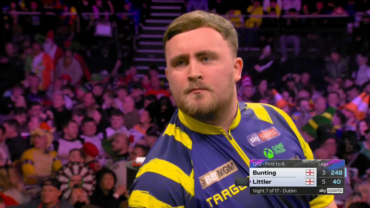 Luke Littler beats Stephen Bunting! 🎯