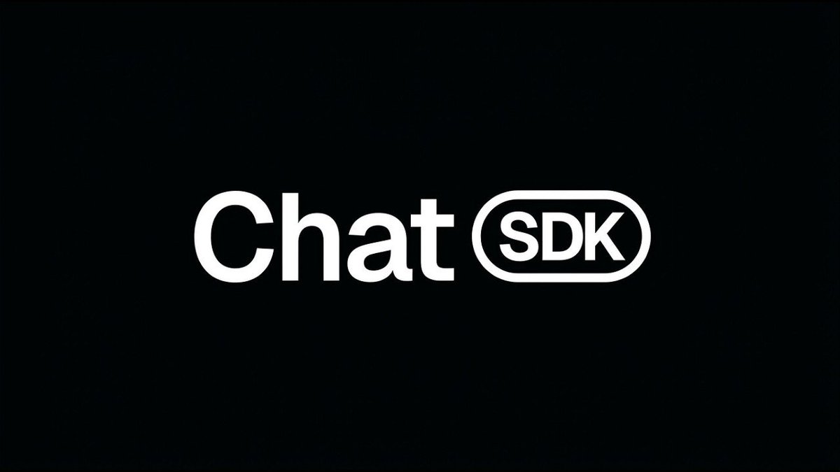 Your users are on Slack, Discord, Teams, WhatsApp, Telegram, GitHub, Linear, and more. Your agents should be too. Chat SDK lets your agents run on every platform from a single codebase. Watch the announcement ↓