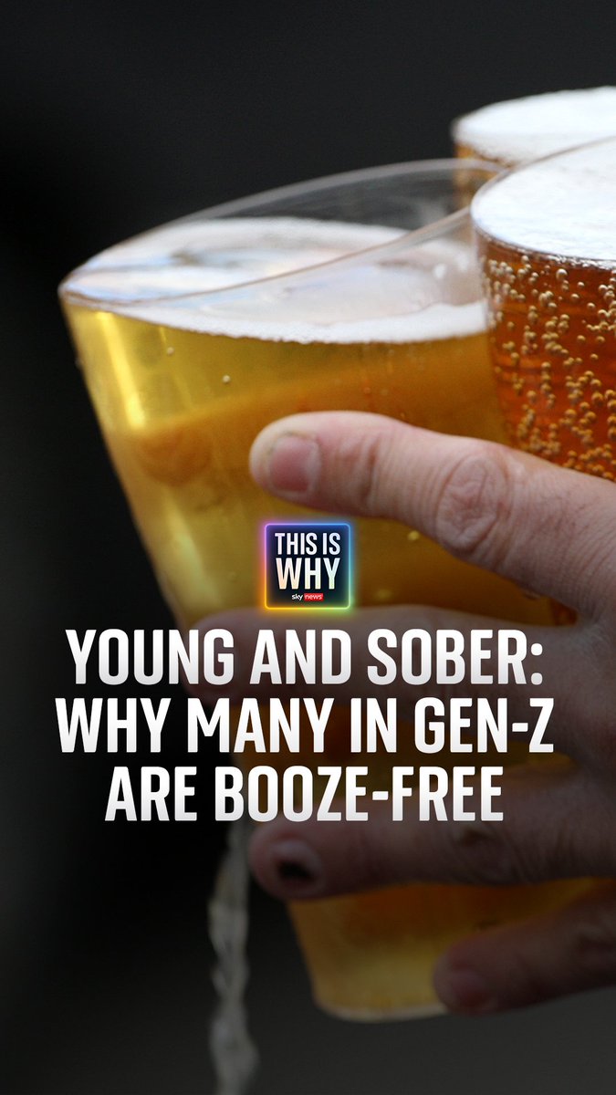 Gen Z is turning its back on alcohol, with nearly half preferring no-and-low options instead. On the #ThisIsWhy podcast, Niall Paterson speaks to author Millie Gooch about her sobriety journey, and why she thinks some are ditching the booze. 🎧Listen: