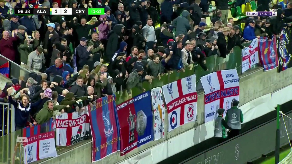 إسماعيلا سار يضيف الهدف الثاني لصالح كريستال بالاس #دوري_المؤتمر_الأوروبي