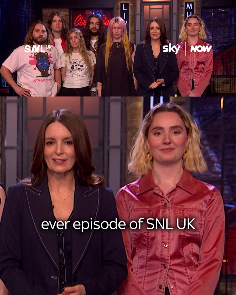Tina Fey! Wet Leg! Saturday! #snluk