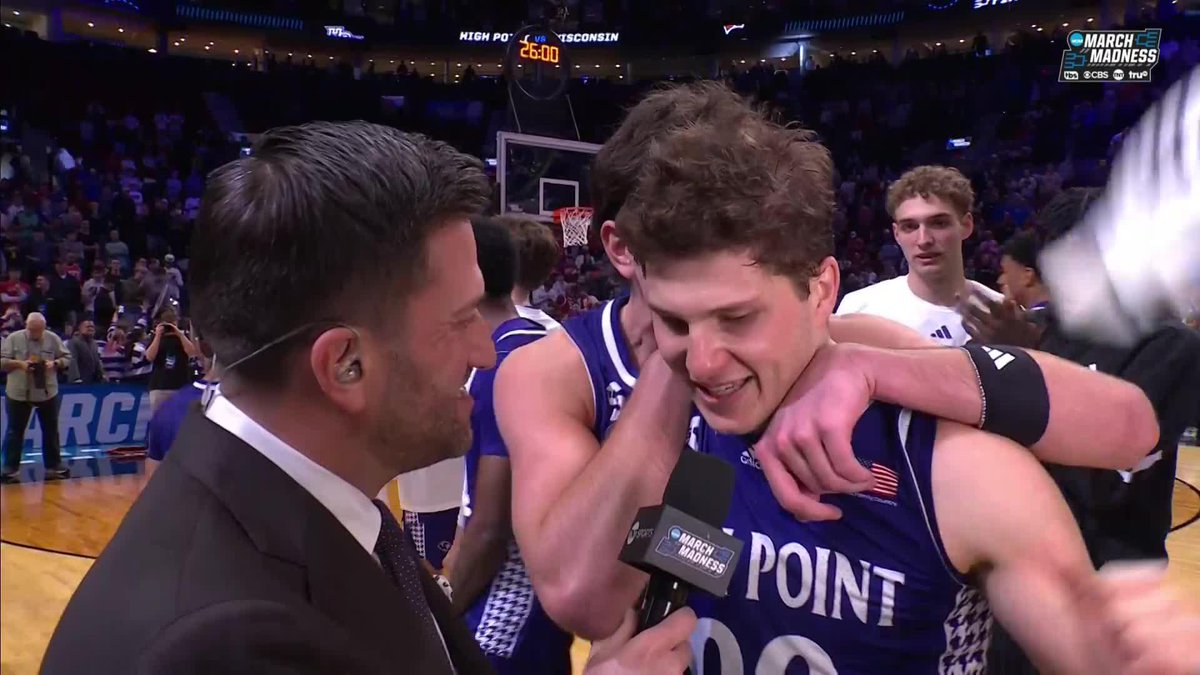 "You had not hit a two-point shot all year long. You get the eventual game-winner on your first. How'd that sound?"