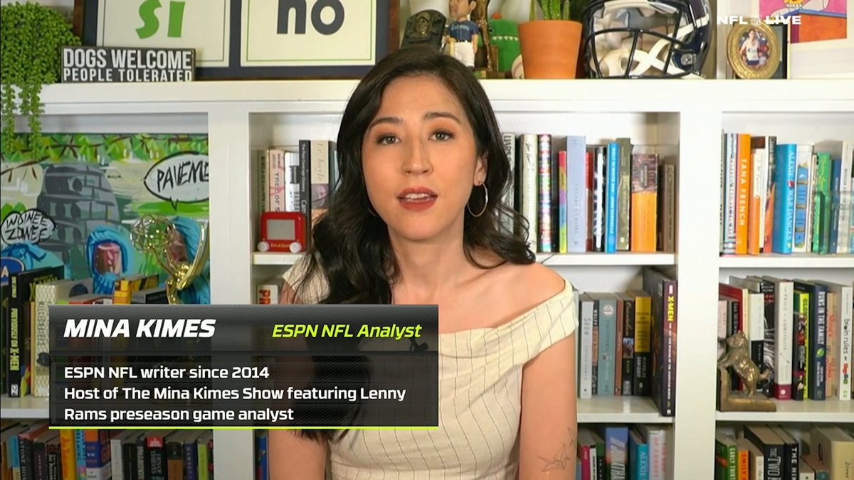 "I still think this is Kyler Murray's job to lose." —Mina Kimes on Minnesota's QB room after bringing back Carson Wentz 👀