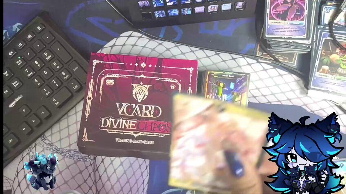 I was very NORMAL and very CALM about pulling @Zentreya's 10 card 🙌✨