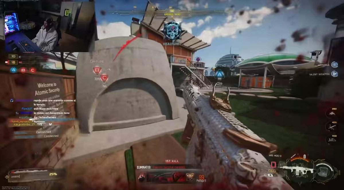 NUNO MENDES EN LIVE TWITCH SUR BLACK OPS 7 PTDRRRR