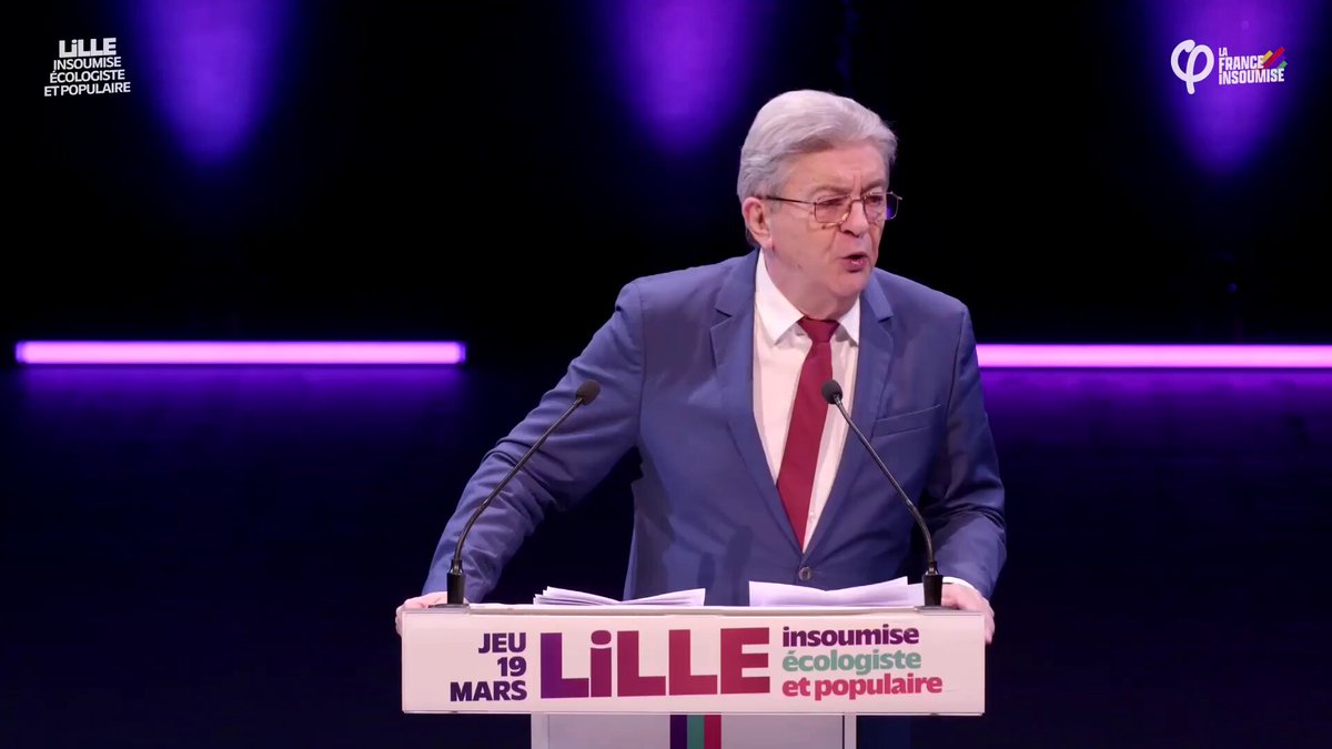La France insoumise a progressé de 8,5 points, le Rassemblement national de 6,5 points. Nous progressons plus vite qu’eux. Cette démonstration est la contribution du meilleur de chacune et chacun d’entre vous. Cette démonstration est celle de tous ceux qui ont résisté une fois dans leur vie, dans un syndicat, une association, des conquêtes sociales ou écologistes. L'insoumission est un acte intellectuel d'affirmation de soi-même.
