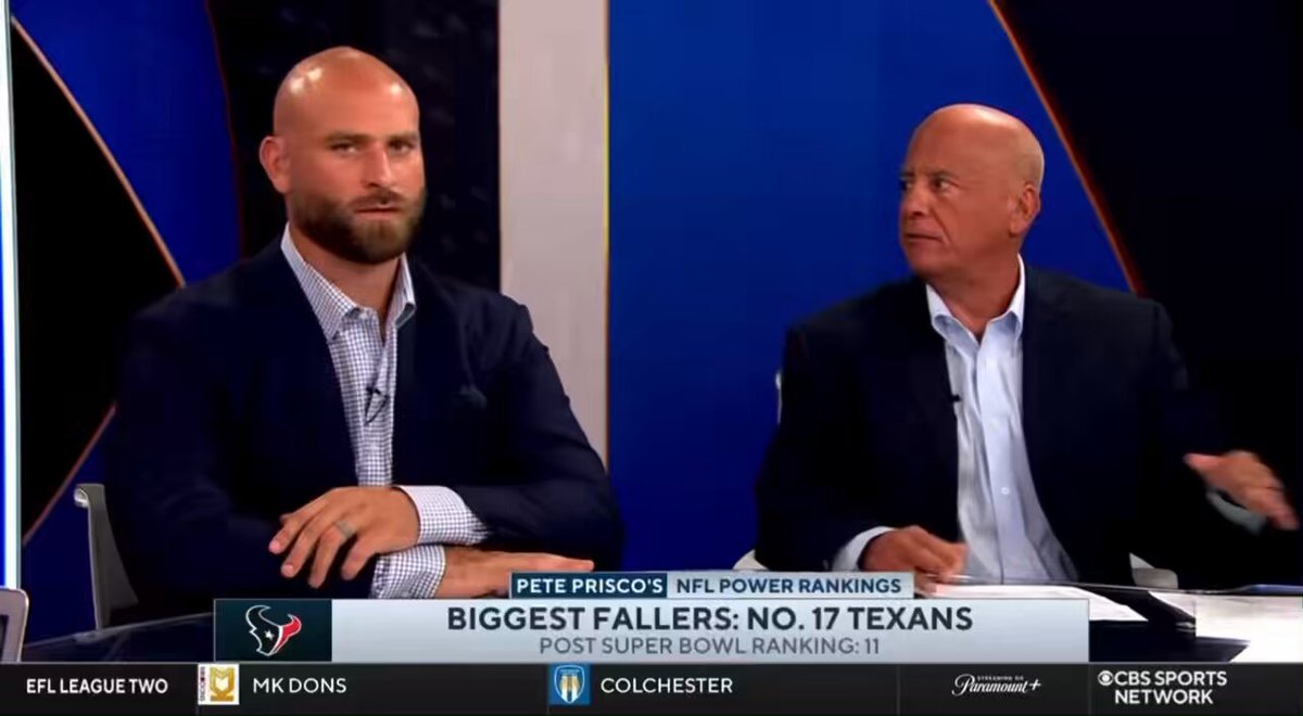 Kyle Long (kyle ) on the Texans &amp; Wyatt Teller: “I definitely think they are going to be better. Wyatt Teller is going to help every single guy in that room, to see how he prepares, how he sees the game, how he communicates with CJ Stroud. I think the Texans got better.”