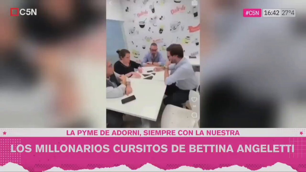 - La empresa de la esposa de Adorni fue creada DESPUÉS de que asumiera Milei. - TODOS sus clientes son organismos del Estado o contratistas del Estado. Adorni tiene que renunciar YA por chorro. Fin.