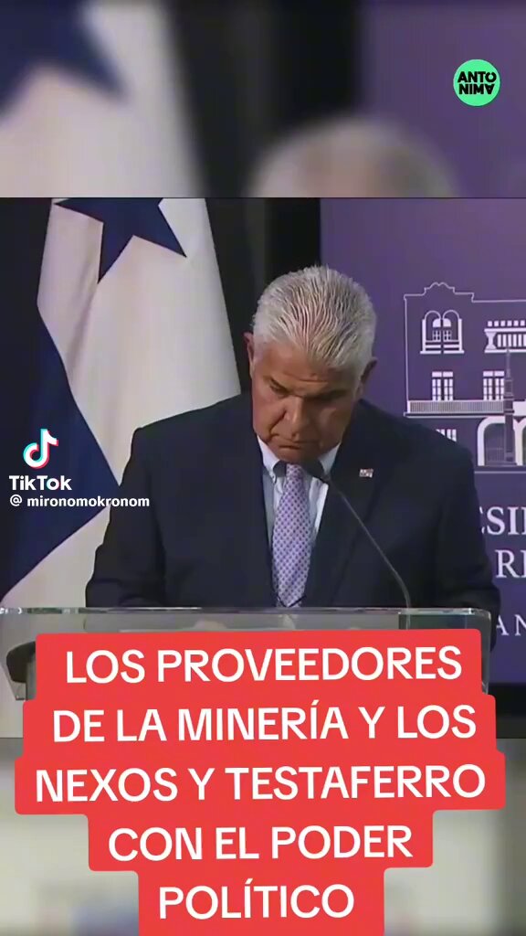 Señores... Si se preguntan por qué tanta insistencia con la empresa minera CORRUPTA... Aquí las razones: