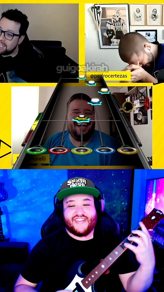 E vagabundo tá lá 😂 essa versão não podia faltar! 🎸