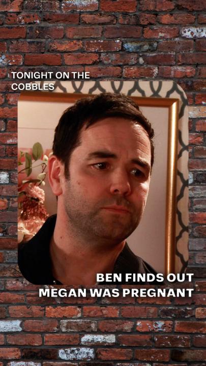 "All the evidence we need is growing right there in her belly." #Corrie